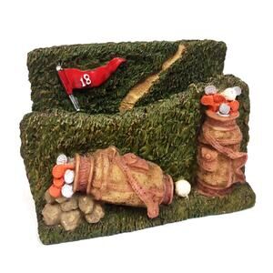 Golf Bags Golf Themed Letter Holder Office Desk Dad Gift Resin Golf Decor